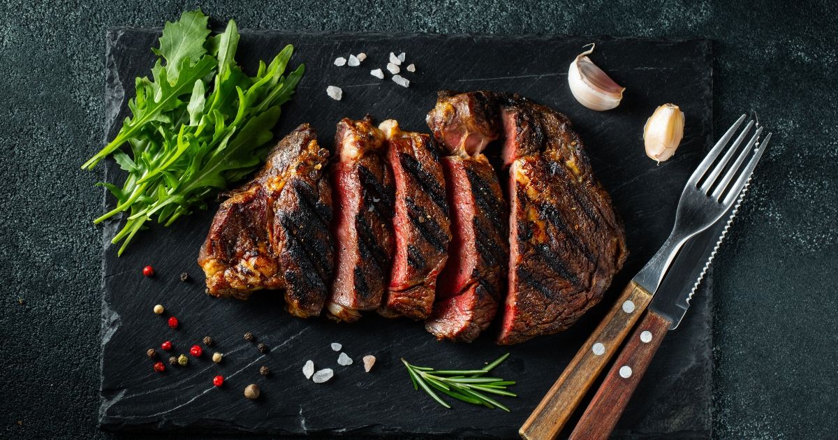 Dry-aged ribeye